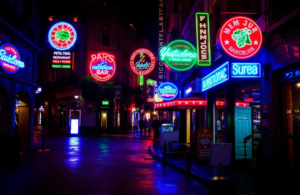 Imagen para el artículo de Magia de los Rótulos Neon en Barcelona