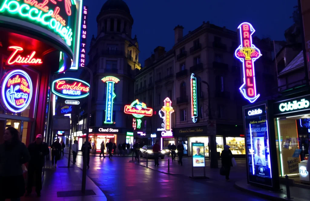 Imagen para entrada blog Encantos de los Rótulos Neon en Barcelona